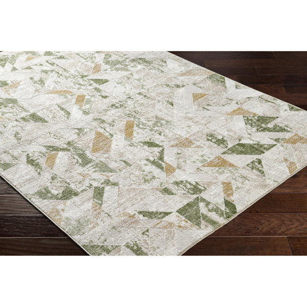 Trent Austin Design® Pyburn Abstract Green Area Rug Wayfair Canada